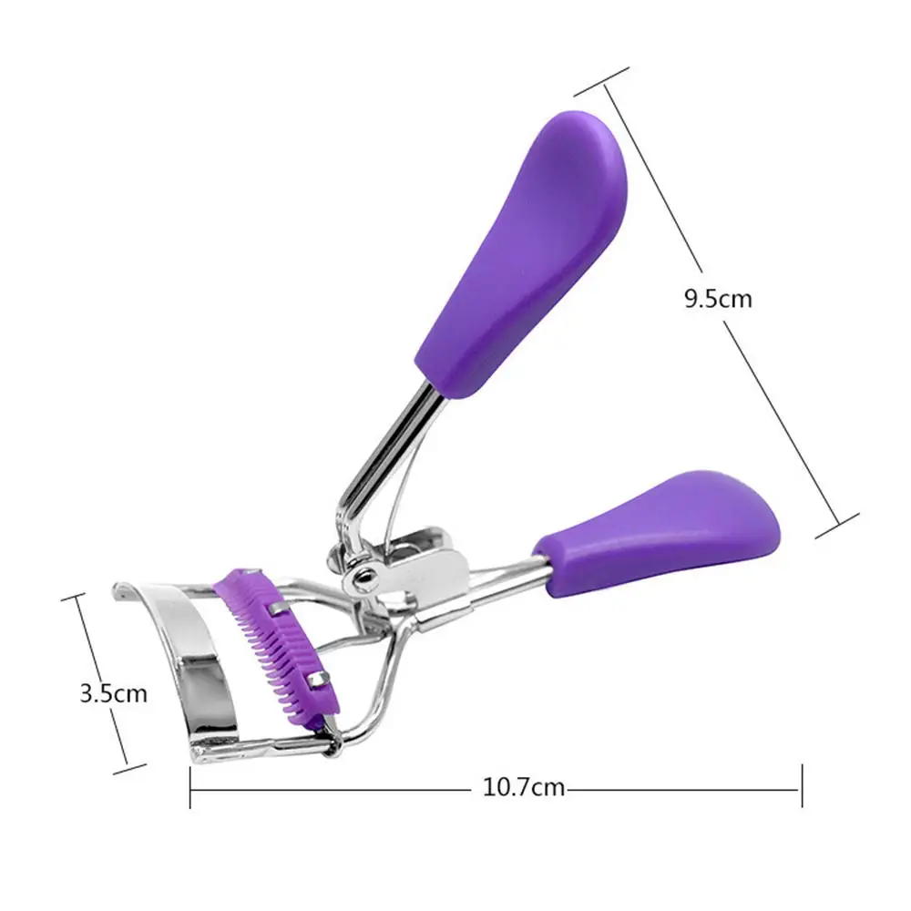 Comb Eyelash Curler Professional Eyelash Curler Folding False Eyelashes Auxiliary Eyelash Curling Clip Small Makeup Tools