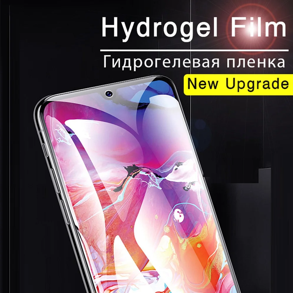 Full Cover HD Film For Meizu 18 18s Pro 18x Meizu18 5G Hydrogel Film Full Cover Soft Screen Protector Film Not Glass