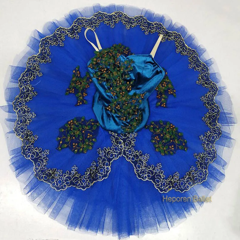 Ballet Stage Costume Tutu Blue Bird Princess Florine For Girls