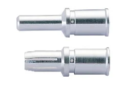 Heavy Duty Connector Silver Male and Female Crimp Contacts Pin 70 A For HM For Big Currrent Harting