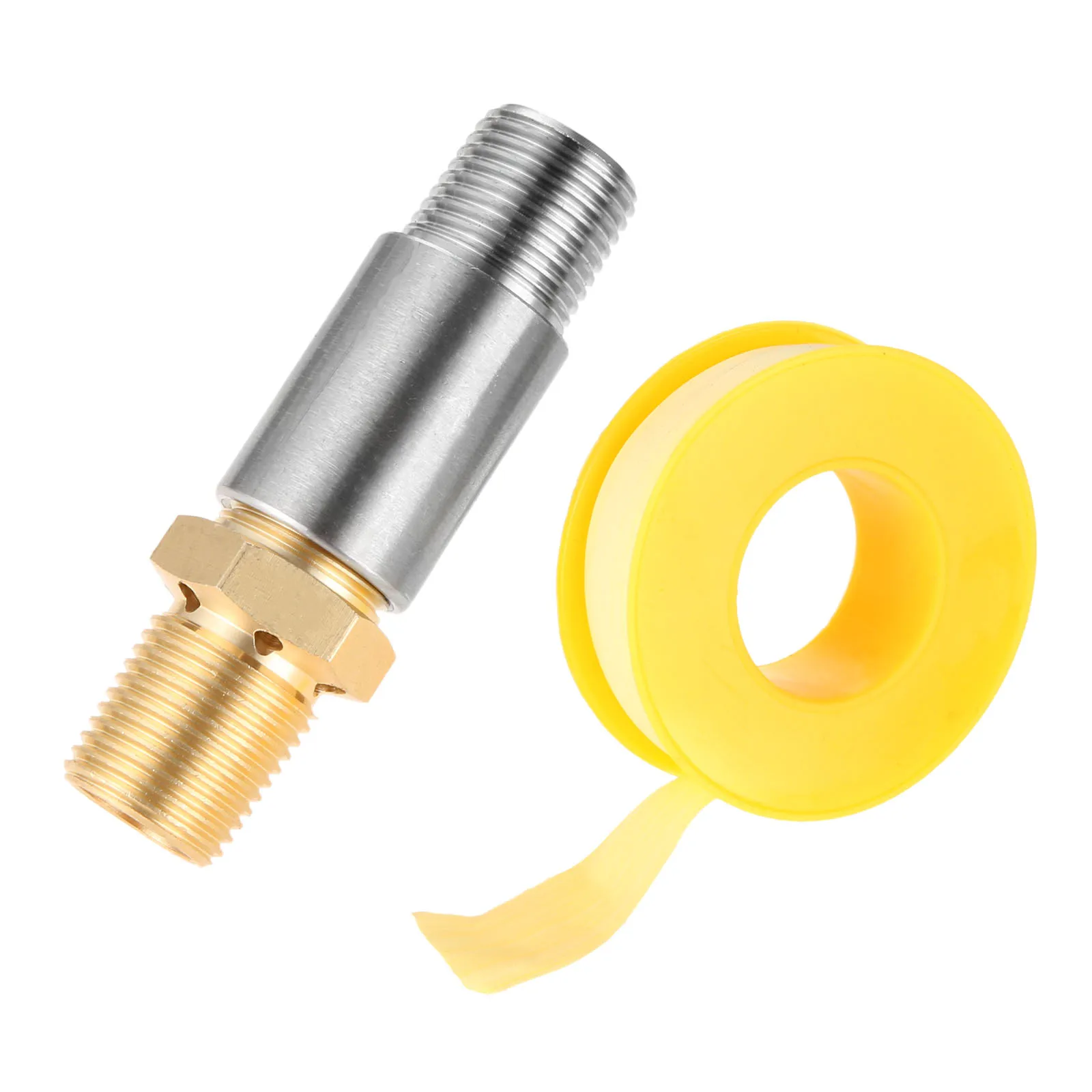 150K BTU 1/2 "Mixer Udara 90 ° Siku Katup Penyemprot Nosel Propana untuk Lubang Api Gas Propana Dalam Kuningan Baja Tahan Karat Kapasitas Tinggi