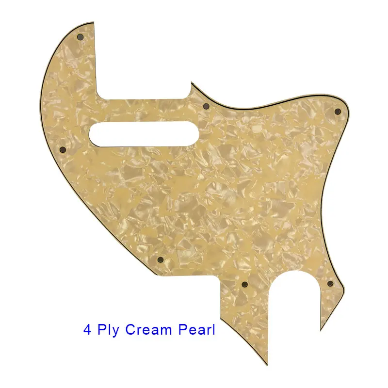 Xinyue Custom Guitar Parts - For 7 Hole Screws Telecaster US Tele F Hole Hybrid Guitar Pickguard Tele Conversion