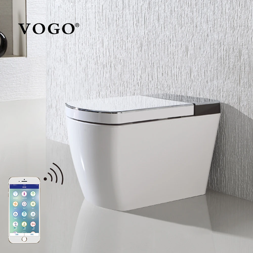 Chinese toilet factory wc automatic smart electronic toilet