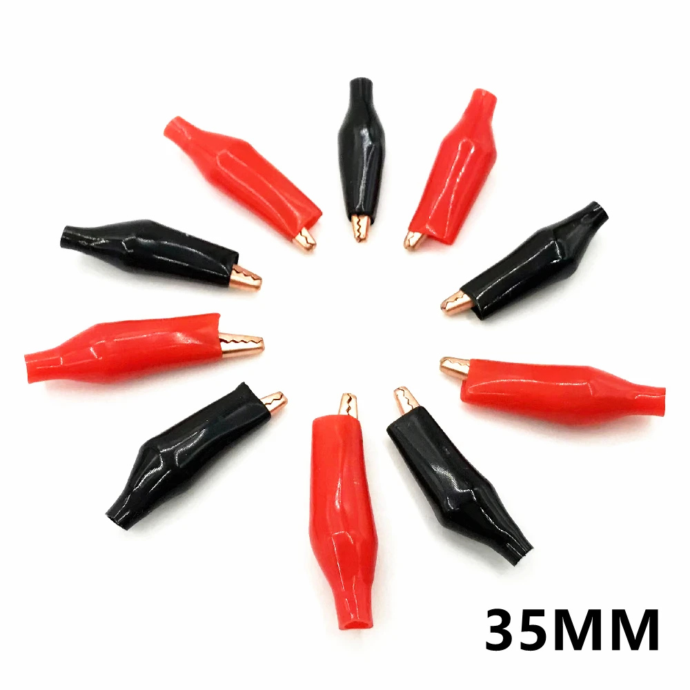 Metal Alligator Clip for Testing, 10pcs