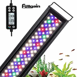 60/75/90/120cm Aquarium Light LED IP68 Full Spectrum Water Lighting for Fish Tank Lamps Lights Plants Wrgb Lightings Accessories