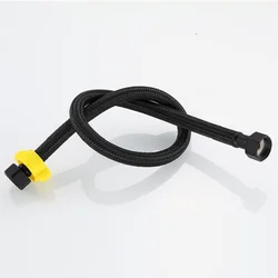 Manguera de fontanería de acero inoxidable 304, Conector de calentador de agua de manguera flexible, tubo de lavabo y manguera tejida de agua de inodoro, 1 ud.