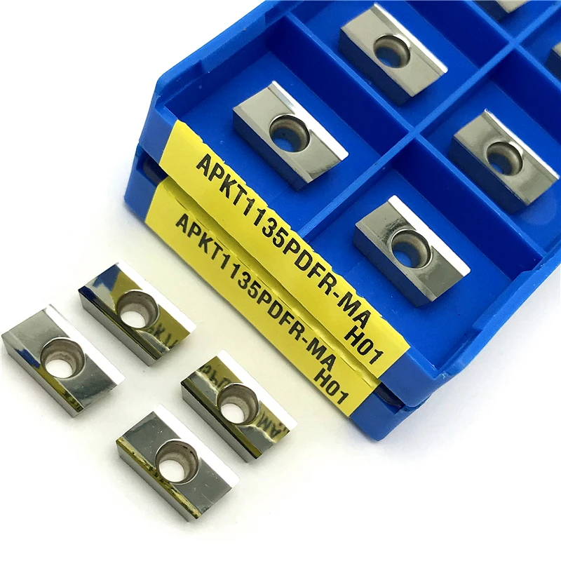 APKT1135 PDFR G2 H01 อลูมิเนียมเครื่องมือเครื่องกัดเครื่องมือตัด CNC Turning INSERT Indexable เครื่องมือทองแดงการประมวลผล