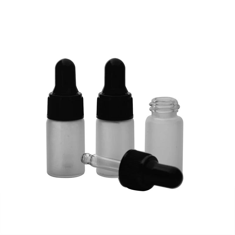 5ml/10 ml/30 ml/50 개/몫/100 ml 작은 유리 병 에센셜 오일 병 유리 병 샘플 테스트 용기