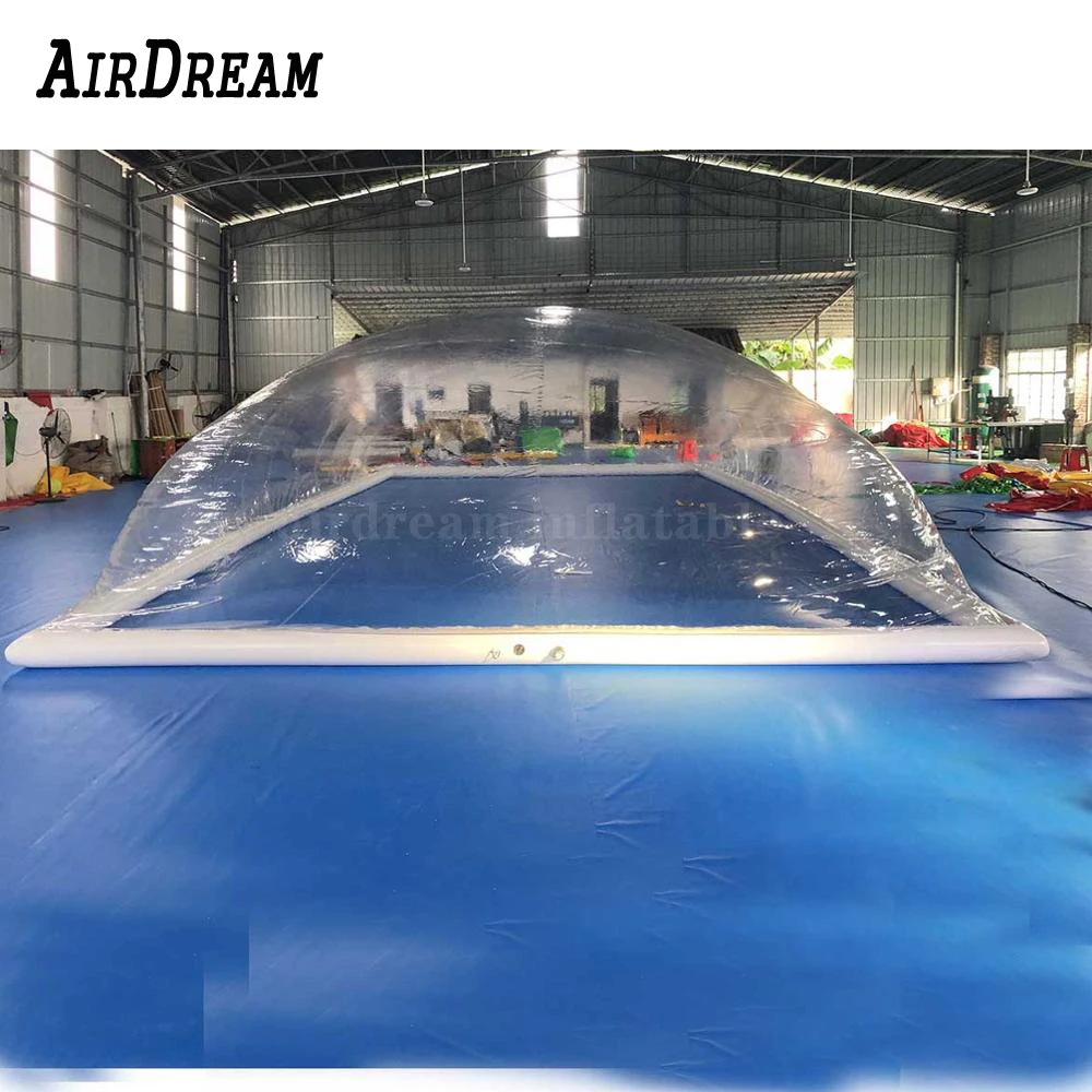 Hot selling Popular inflatable Swimming pool cover winter inflatable water pool tent yard pool cover bubble tents