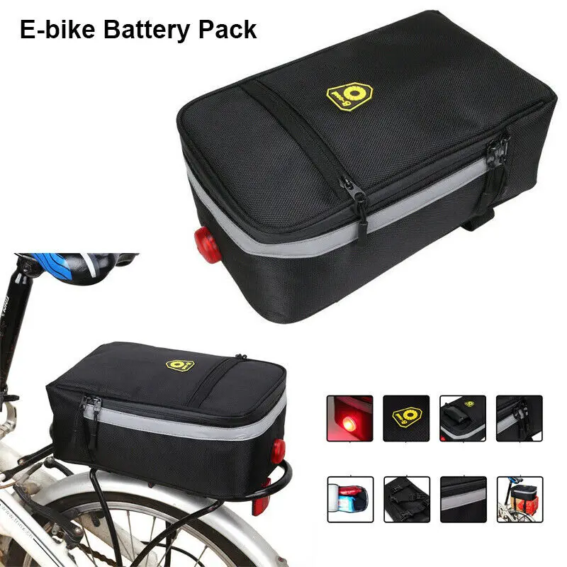 6L Multifunctional Bicycle Rear Seat Bag Cycling Mountain MTB Bike Waterproof Bicycle Luggage Carrier Rack Bag Accessories