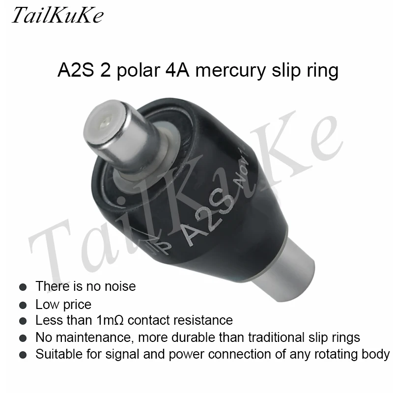 

A2S Conductive Slip Ring, 2 Way 4A Swivel Joint, COT AC, M205