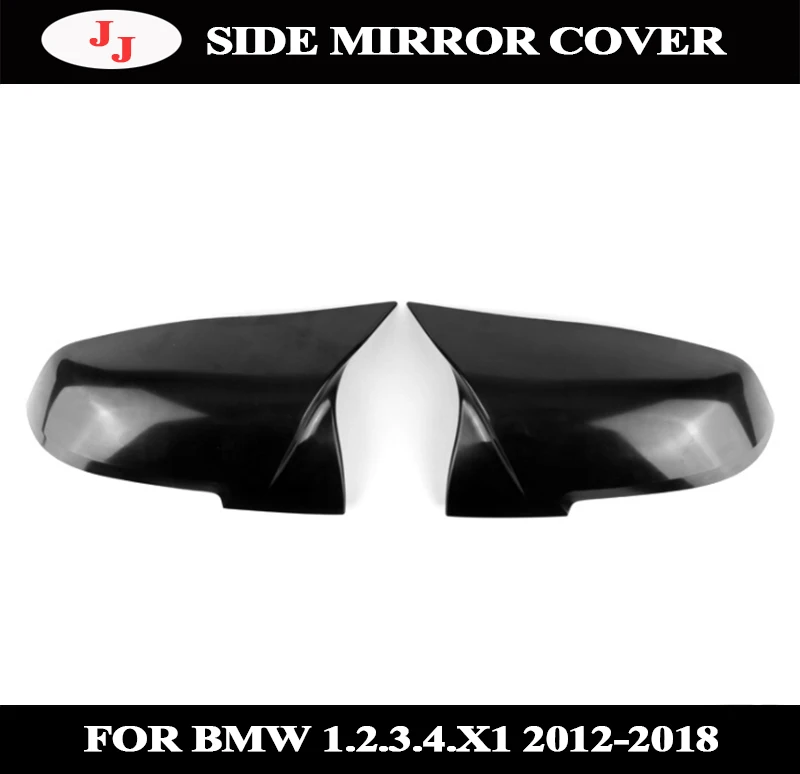 

Rearview Mirror Cover Cap for BMW Series 1 2 3 4 X M 220i 328i 420i F20 F21 F22 F23 F30 F32 F33 F36 X1 2 pieces gloss Black