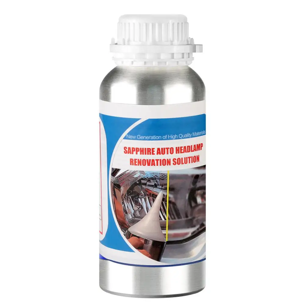 

Headlight Repair Fluid Brightening Cleaning Restoration Liquid For Repairing Automotive Headlights Headlight Restoration For Yel