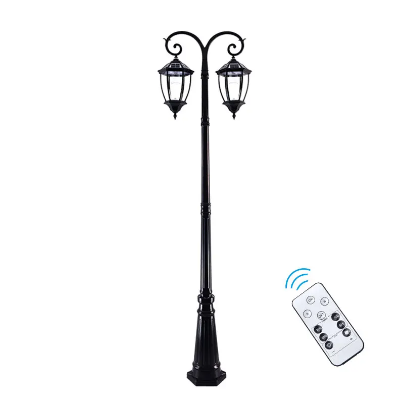 (H≈2.6M)[High-End] Solar Street Light, Outdoor Waterproof Villa Garden Light, Outdoor Super Bright Led Garden Light