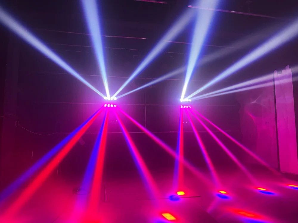 LED Moving Head  Spider Light 8x15W 4in1 RGBW Party Light DJ Lighting Beam DMX Lights Stage  effects