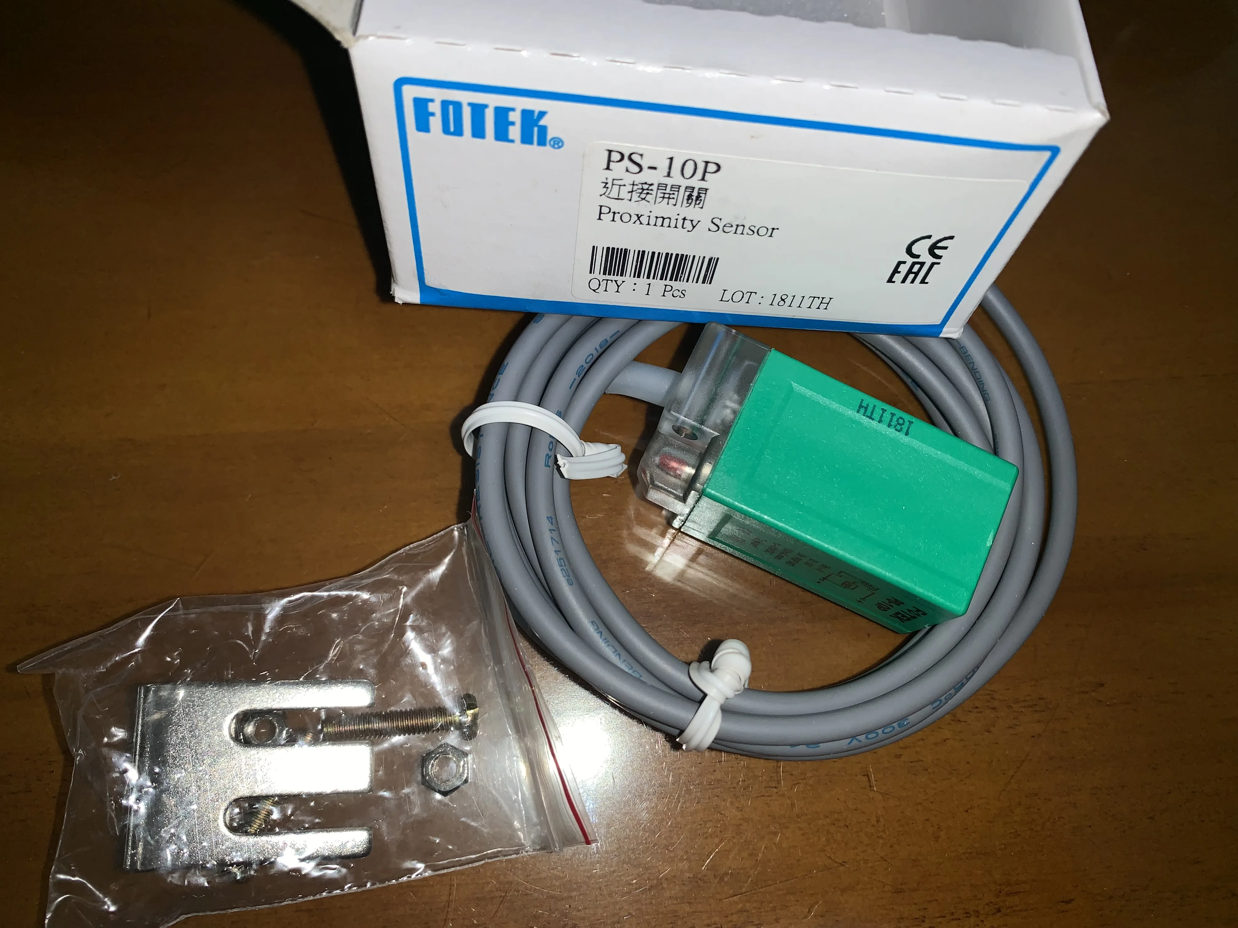 

Taiwan new original FOTEK Inductive Proximity Switch PS-10P