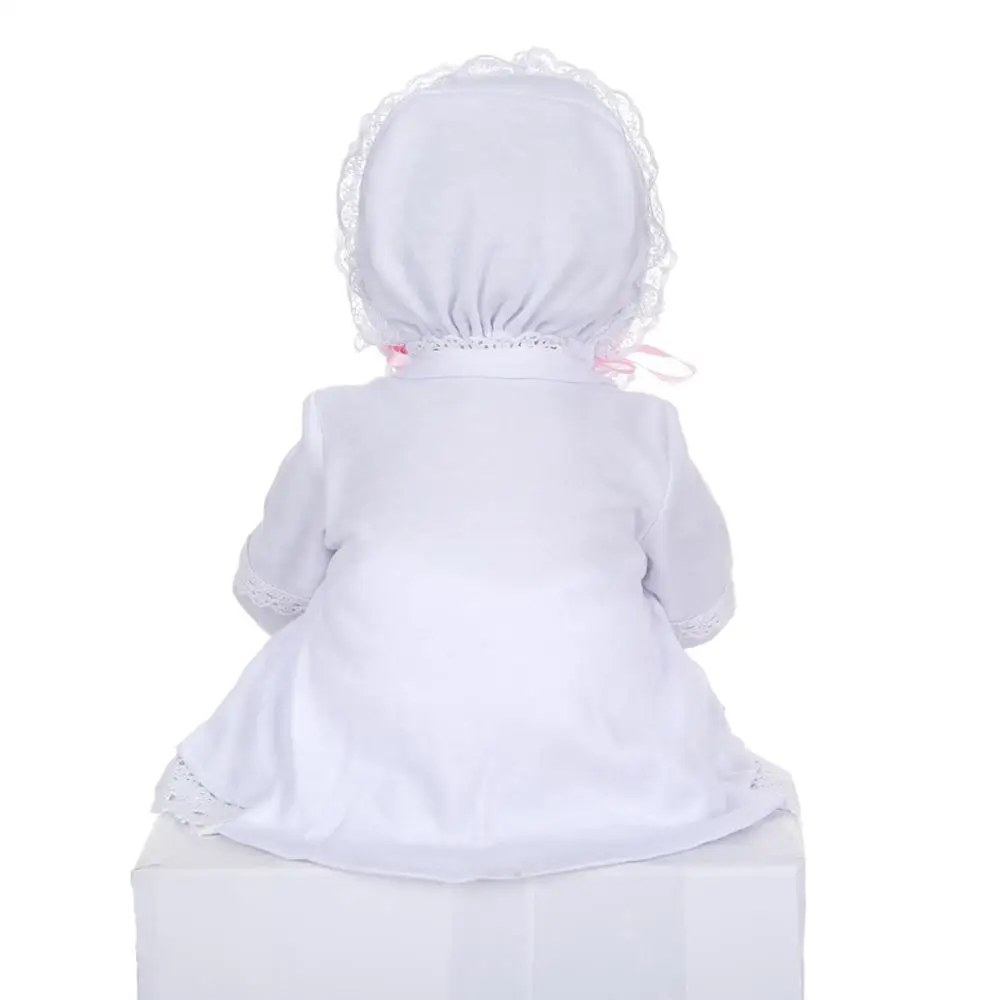 Reborning Newborn Baby Doll 16 Inch For Kids Educational Toy Realistic Silicone Reborn Dolls Babies Touch Real bebe Xmas Gift