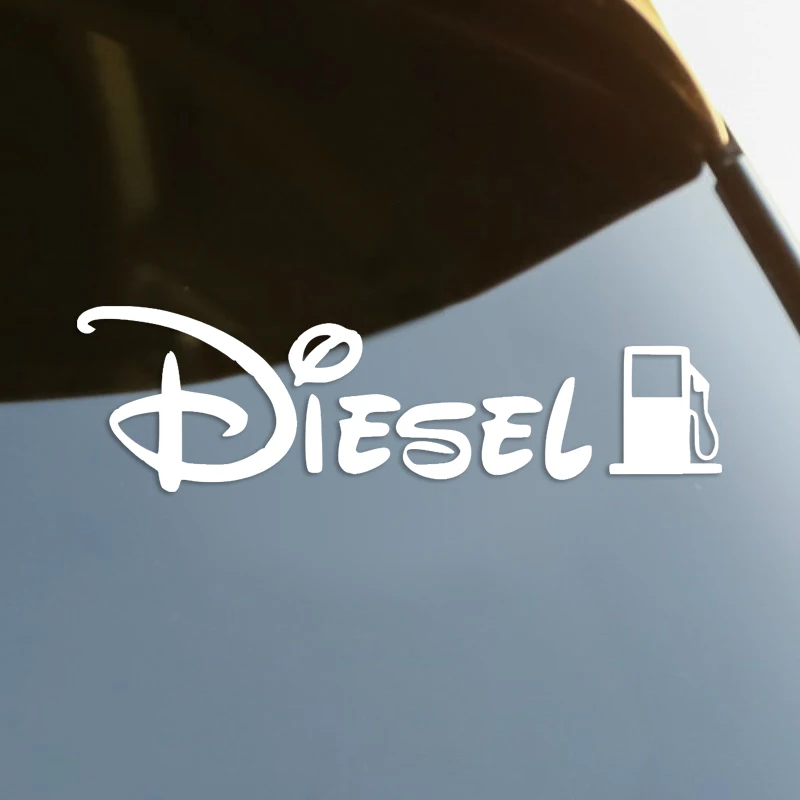 Diesel Die-Cut Vinyl Decal Car Sticker Waterproof Auto Decors for Fuel Tank #S60756