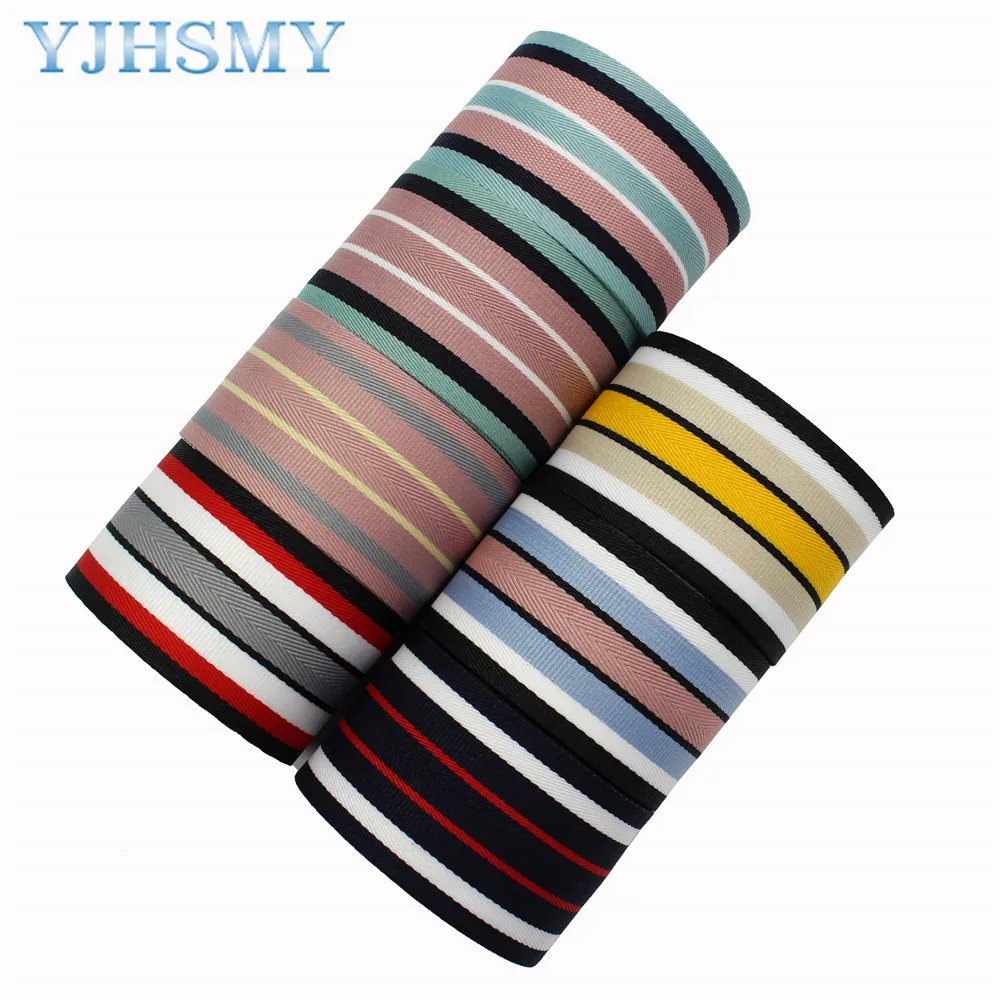 5 Yards Knitting Stripe Ribbon 1-1/2‘’ Ribbons DIY Handmade Bow Shoe Decoration for Sewing Hair Bow Clips