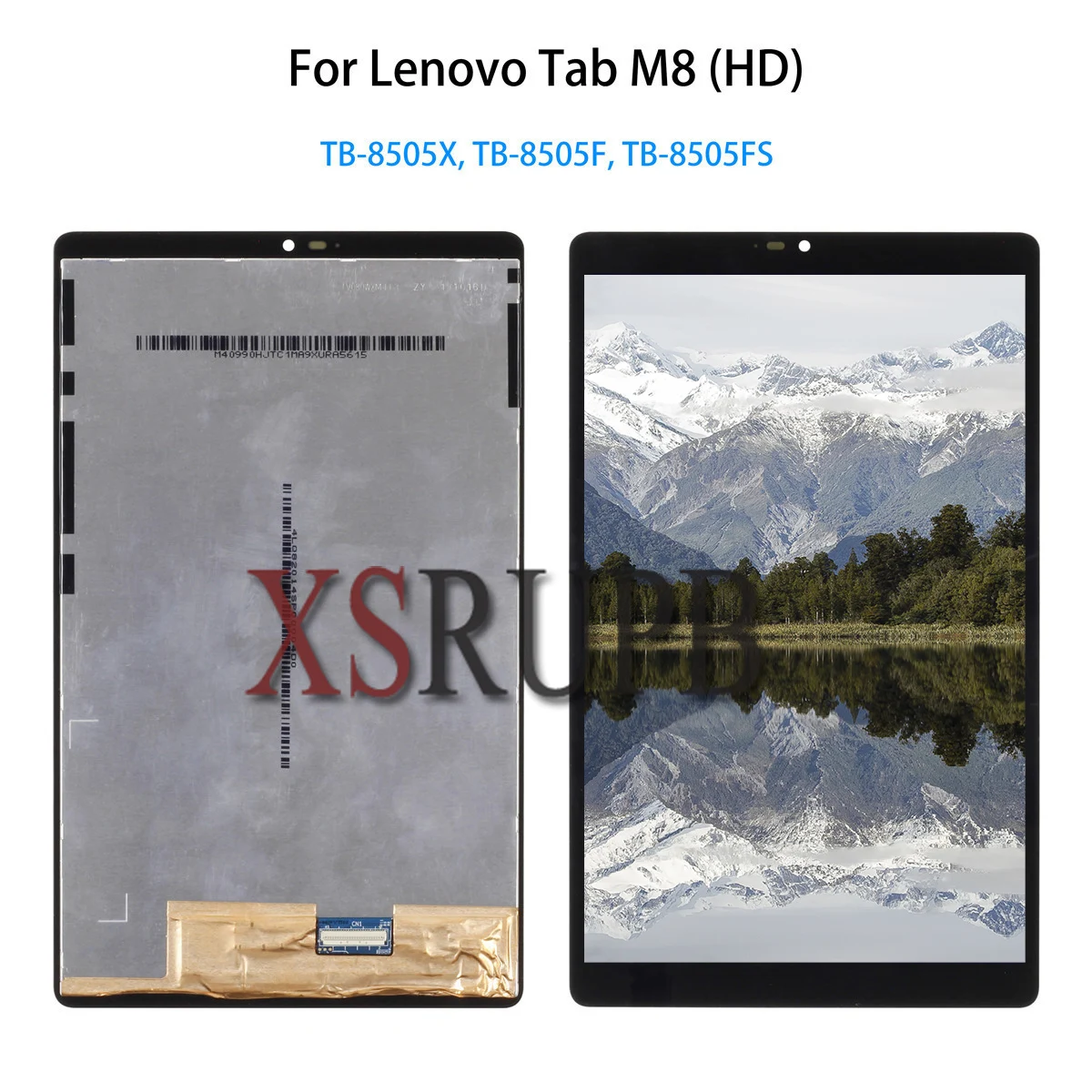 

Original New 8.0" inch LCD For Lenovo Tab M8 HD PRC ROW TB-8505X TB-8505F TB-8505 LCD Display Touch Screen Digitizer Assembly