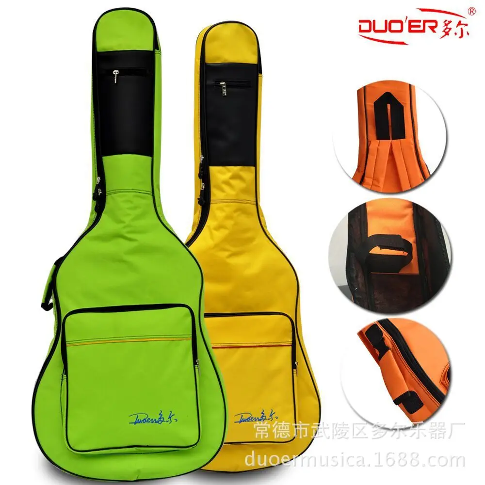 Guitar Bass Bag Waterproof 600D EPE 39 40 Inch 41 Inch Guitar Case Factory Customize Guitar Bags Wholesale