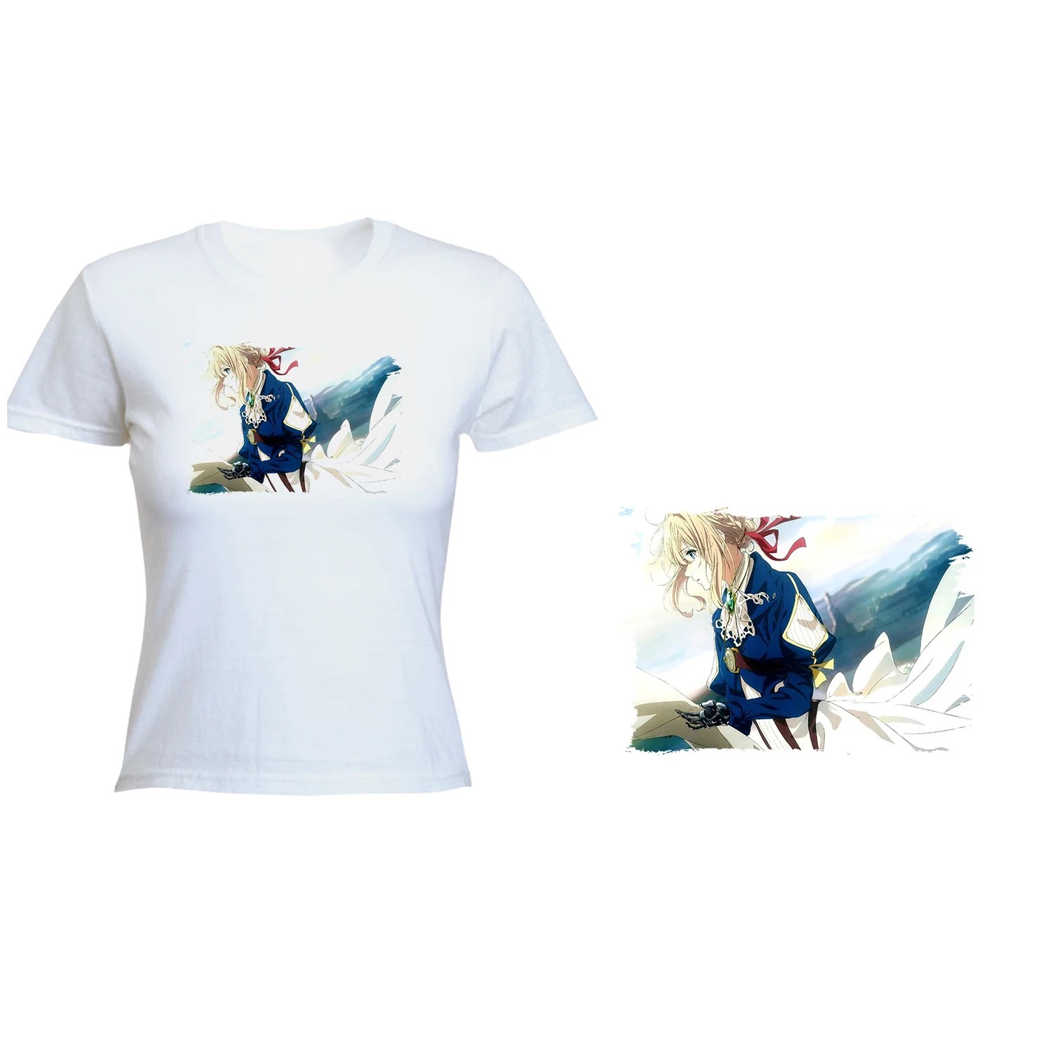 T-SHIRT FOR WOMEN VIOLET EVERGARDEN MOVIE T-shirt