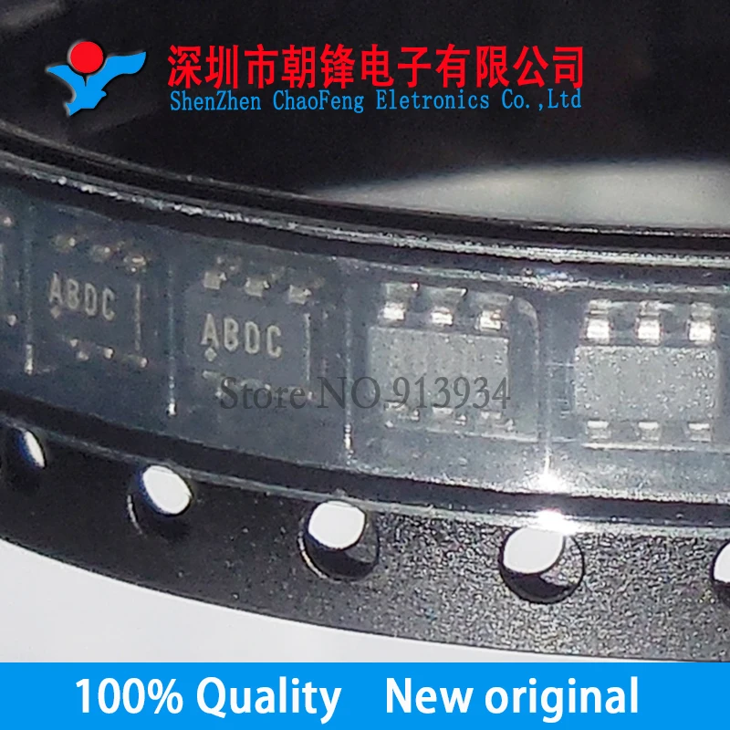 10 pz ab+ T MAX4389EUT MAX4389 ABDC SOT23-6 nuovo originale