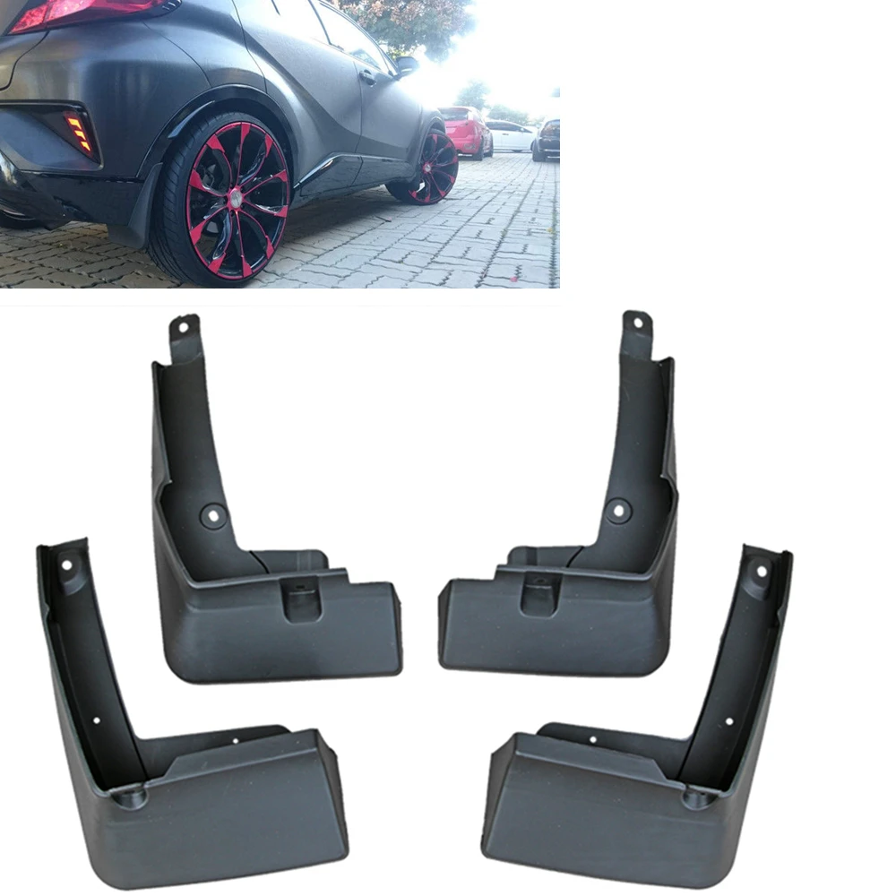 

For Toyota C HR CHR 2018-2023 Car Set Mud Flaps Splash Guards Mudguards Cover