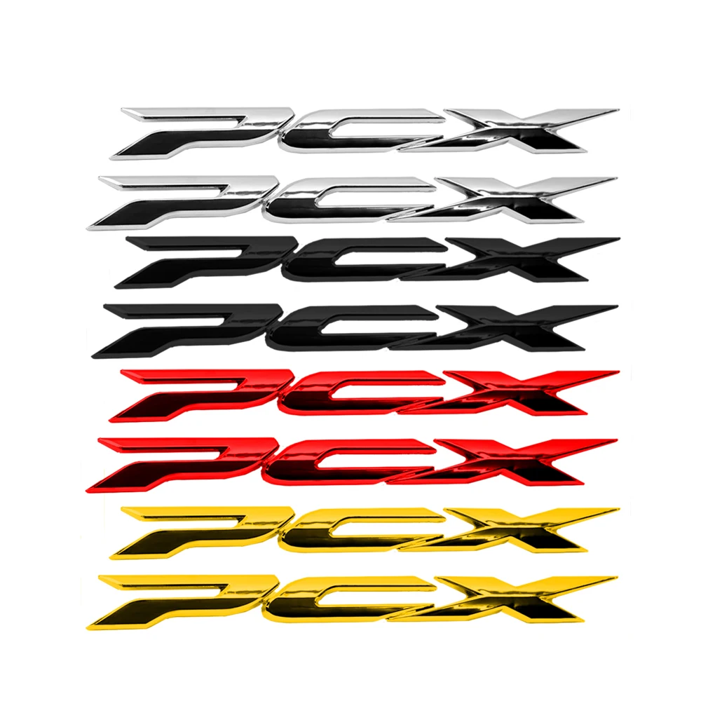 3D Pcx Motorcycle Stickers Emblem Badge Logo Decals Tank Scooter Tail For All Pcx PCX150 125 PCX125