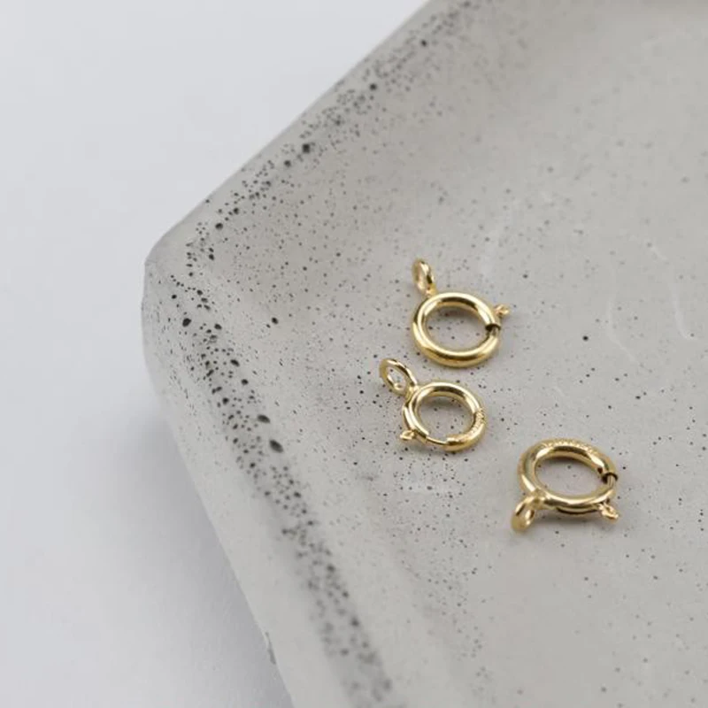 14K Goldfilled Federringverschlüsse Haken Großhandel Zubehör für Armbänder Halsketten Herstellung Handgemachte Schmuckherstellung – Detail 11