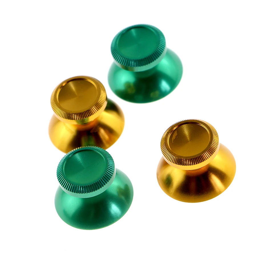 100 قطعة = 50pairs المعادن عصا تحكم تناظرية ثلاثية الأبعاد قبعة ثلاثية الأبعاد الروك عصا التحكم غطاء شل الفطر قبعات ل PS4 xbox one