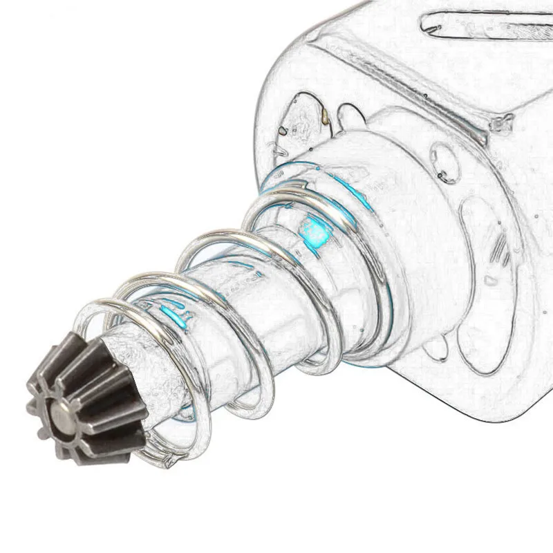 Il motore di tipo D rafforza l\'ingranaggio per il fucile softair tattico AEG M4 M4A1 caccia CS accessorio per palla di Gel per pistola giocattolo