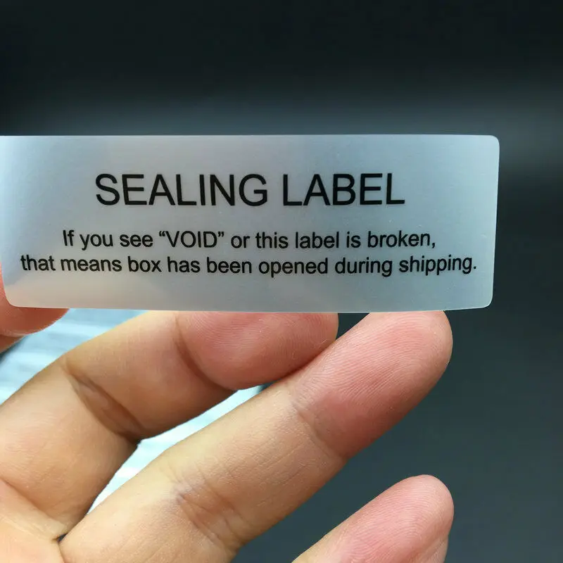 500PCS~ Security Seal Tamper Proof Void Security Warranty Stickers 2.36