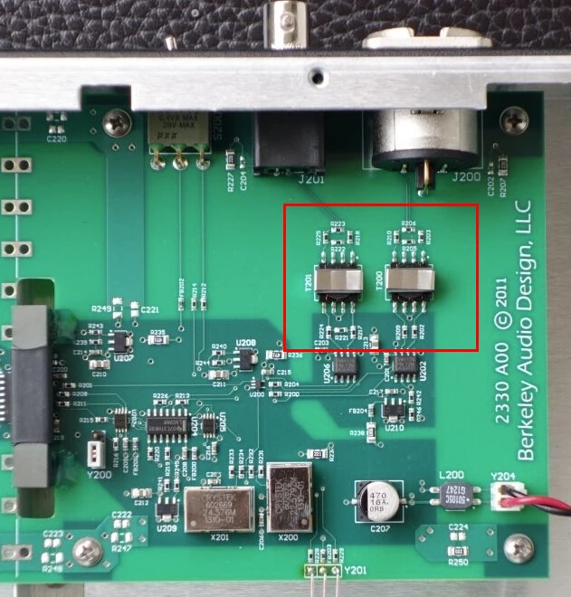 SC947-02LF transformator isolasi output sinyal digital audio demam HiEnd Amerika baru dengan perisai