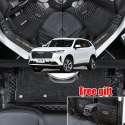 For Haval H6 2021 2022 2023 2024 3th GT Trunk Mats Leather Cargo Liner Boot Carpets Rear Interior Decoration Accessories