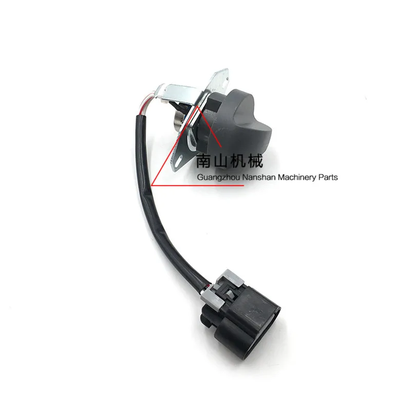 XCMG Excavator Parts XE60/80D/135/150/210/370 throttle knob, automatic throttle gear switch