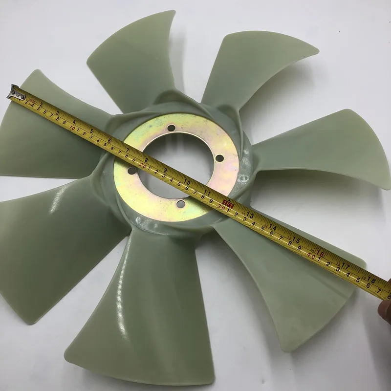 For excavator parts Hyundai 60-9/R60-9 engine fan leaf water tank cooling fan leaf