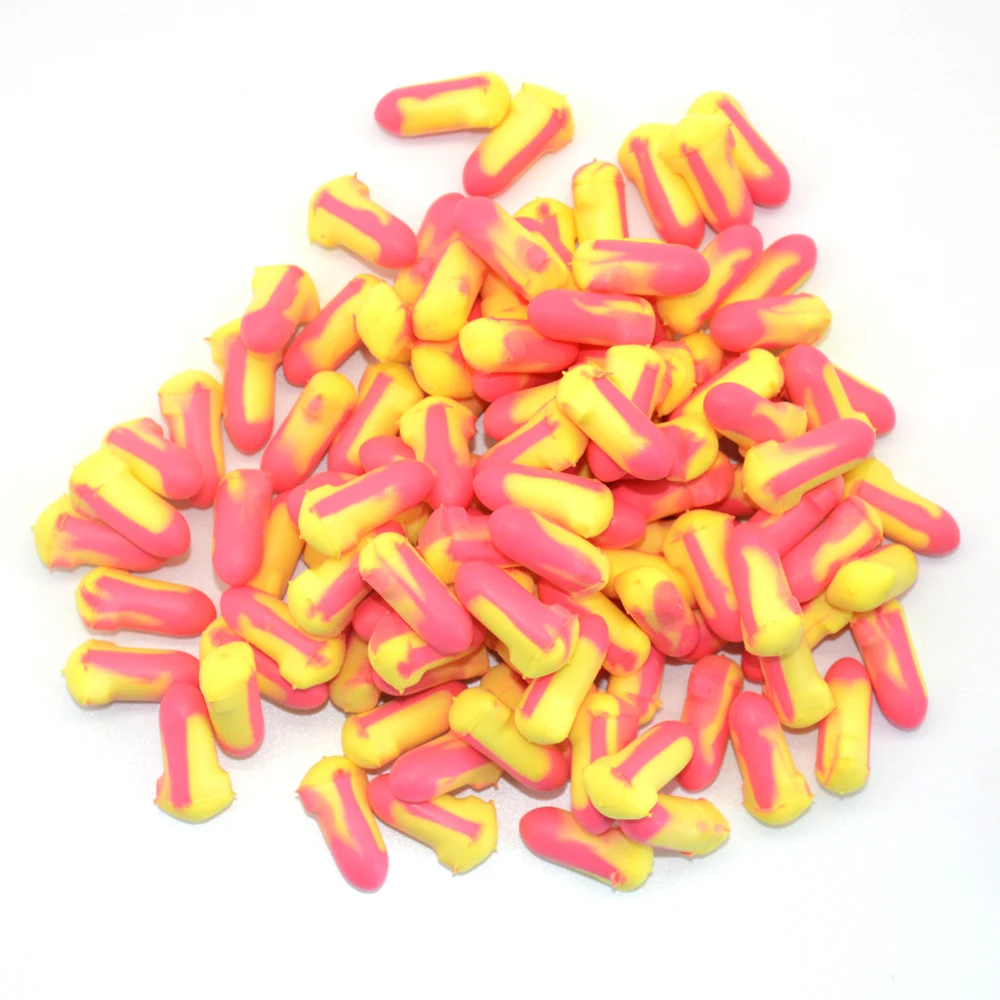 30/60/120 pcs Earplugs Sound Insulation Anti Noise Foam Soft For Sleeping Plug Reduction Sleep Cancelling Protection Ear Plugs