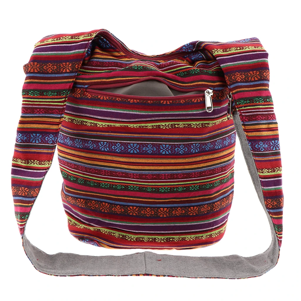 Thai Hippie Crossbody Bags Bohemian Hippie Crossbody Bag Hobo Sling Bag Handmade Messenger Shoulder Bag