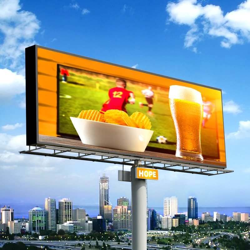 Muen Outdoor Vaste Led Display Kast Schermen Prijs P10