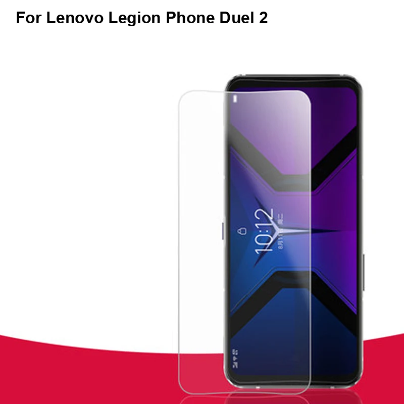 2PCS For Lenovo Legion Phone Duel 2 Glass Tempered Cover Tempered Glass Film L70081 Protection Screen Protector Protective Film