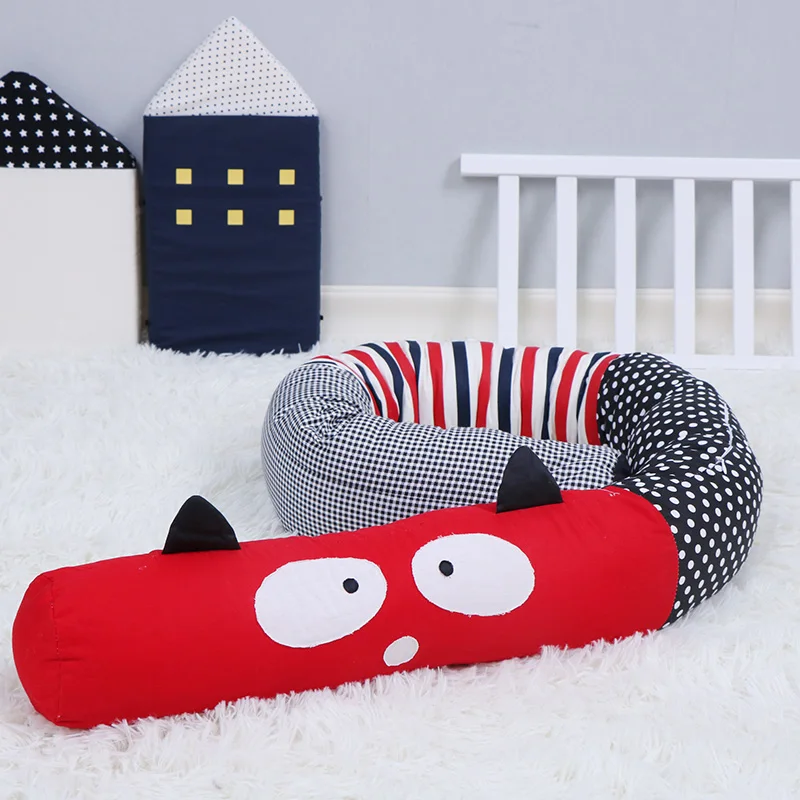 

Newborn Bed Crib Baby Bed Bumper 2M Infant Protection Kid Baby Bedding Accessories Children Crocodile Pillow Toddler Room Toy