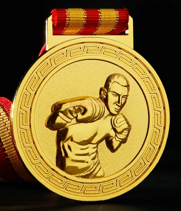 Medal Boxing Fight Taekwondo Wrestling Competition Medal Universal Gold And Silver Bronze Medal 2021