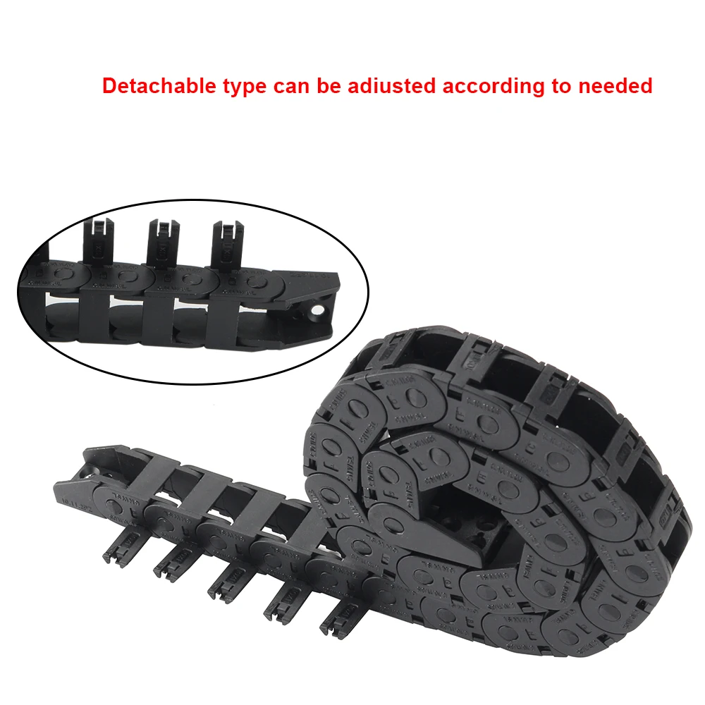 FYSETC Voron Switchwire Cable Chains Set Black Openning Type Wire Chains 10*11 295mm 345mm 480mm per Voron Switchwire