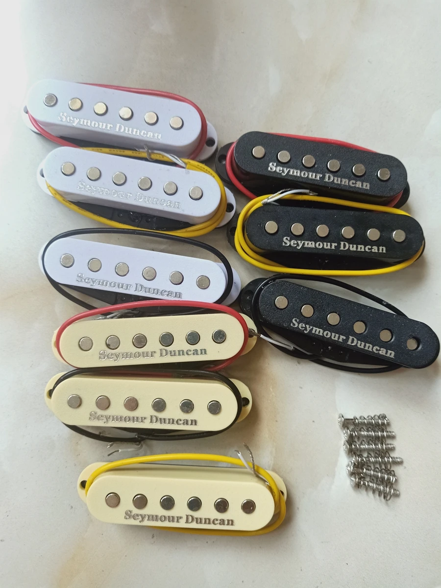 Upgrade Single Coil Pickup SSL-1 RWRP Bridge And Neck Pickup For Electric Guitar Professional Guitar Parts