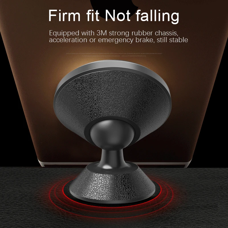 ผู้ถือบัตรโทรศัพท์แม่เหล็ก Magnet Mount โทรศัพท์มือถือขาตั้งโทรศัพท์สำหรับ iPhone Xiaomi Huawei Samsung Smartphone