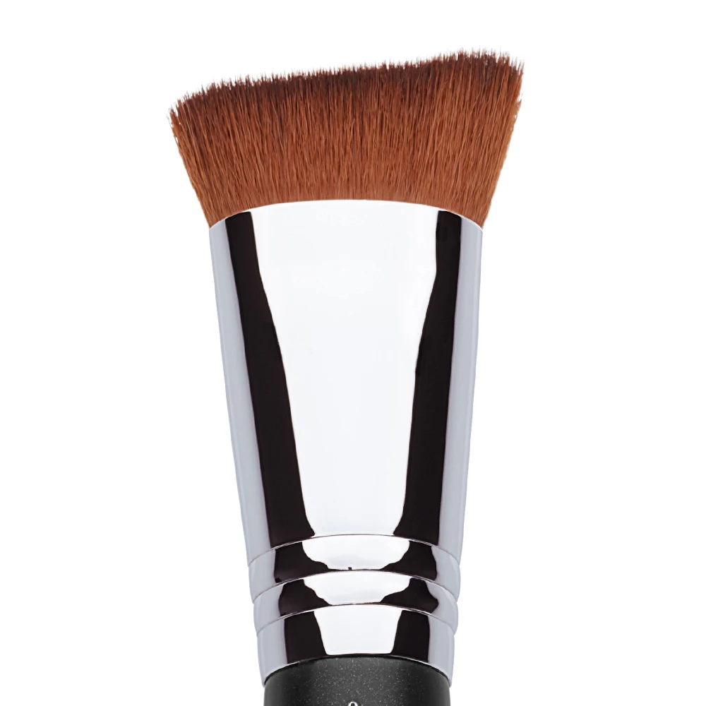 Jessup Highlighter Brush Makeup Contour Precision Synthetic hair Curved 056