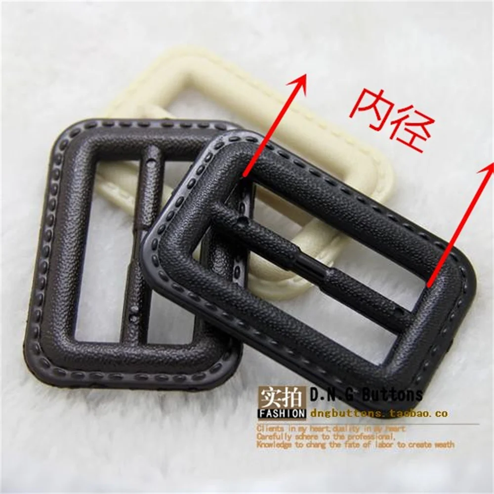 High-Grade Plastic Button Belt Buckle, Three Gear Buckle, Clothing Windbreaker, Bag Decoration Button 1lot=2pieces