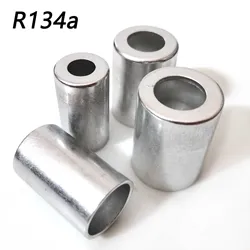 80PCS Automotive Air-Conditioning Piping System Fittings Aluminum Cover,R134a Aluminum Pipe Connector Cap