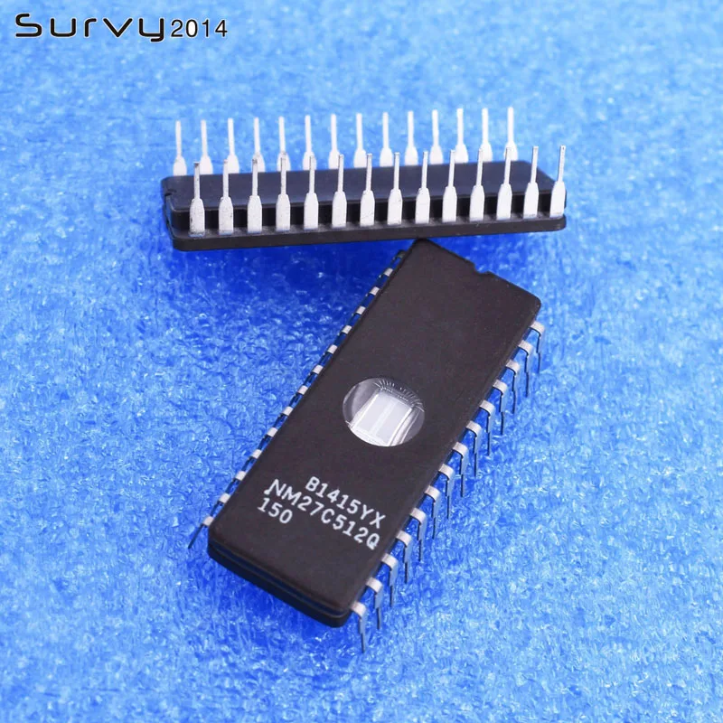 1/5PCS NM27C512Q150 28PINS 524,288-Bit (64K x 8) High Performance CMOS EPROM IC diy electronics